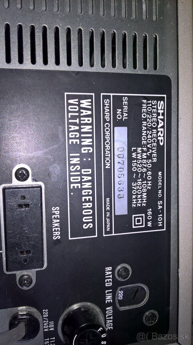 Predam magnetofon a radia Sharp ciastocne funkcne - 5