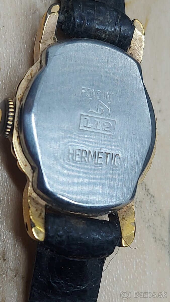 Predám funkčné dámske hodinky ANCRE 15 rubis Lyne verd 16 € - 5