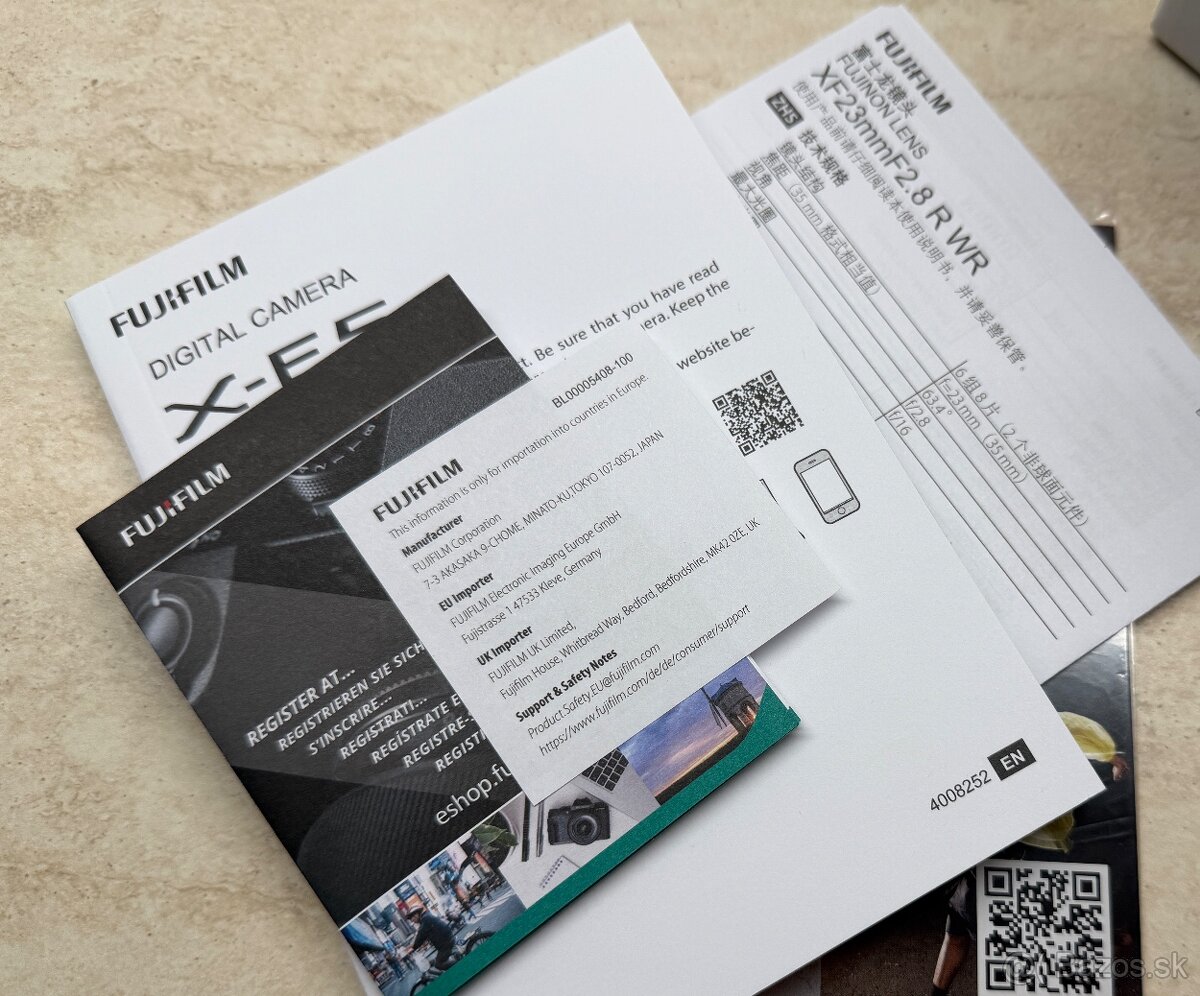 Fujifilm X-E5 + XF 23 mm WR strieborný, nový - 5