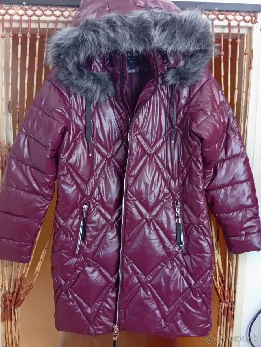 Nádherná dámska zimná bunda.plus parfém zadarmo - 5
