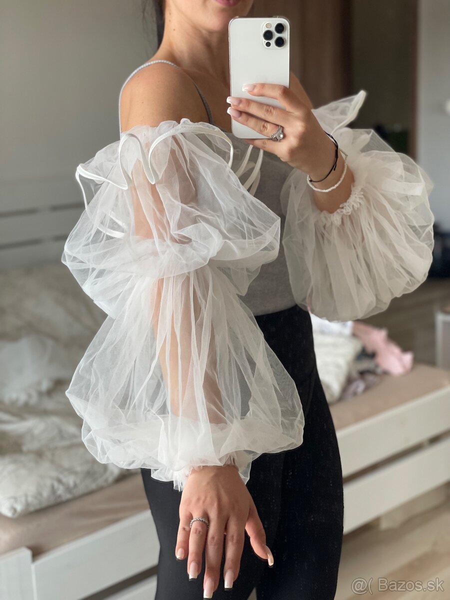 Svadobné puff rukávy - 5