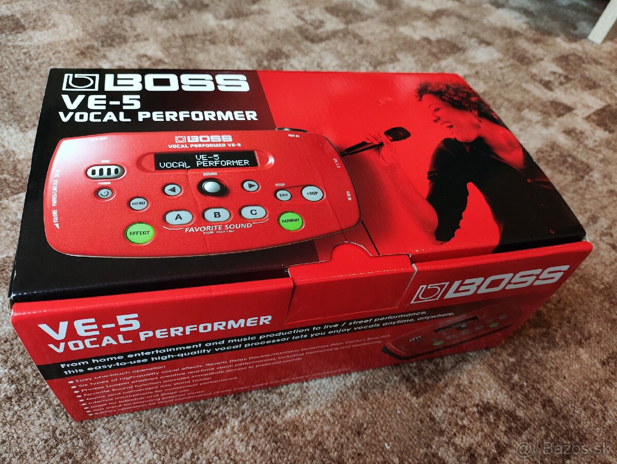 Boss VE-5 RD Vocal Performer Vokálny procesor - 5