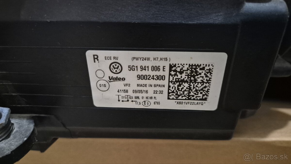 Predné svetlá VW Golf 7 - 5