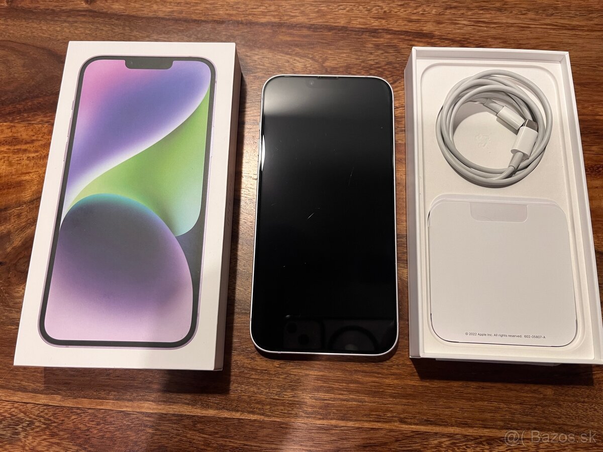 iPhone 14plus 128GB purple - 5