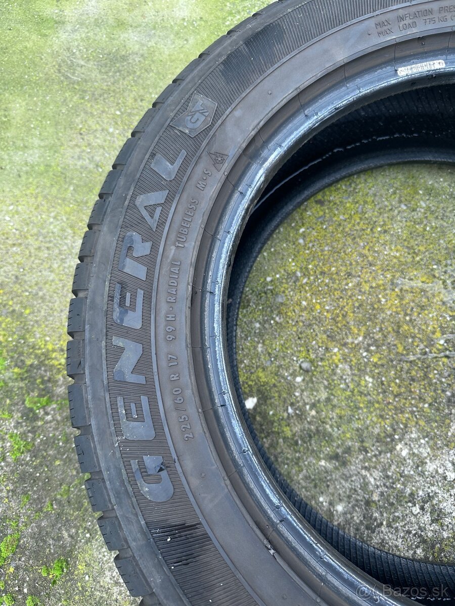 Zimné pneu 225/60R17 dezen 7.7mm - 5