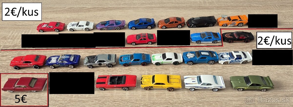 Hot Wheels Matchbox Majorette Maisto 1 - 5