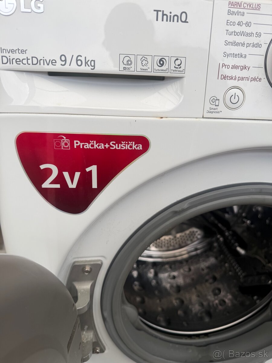 LG práčka so sušičkou - 5