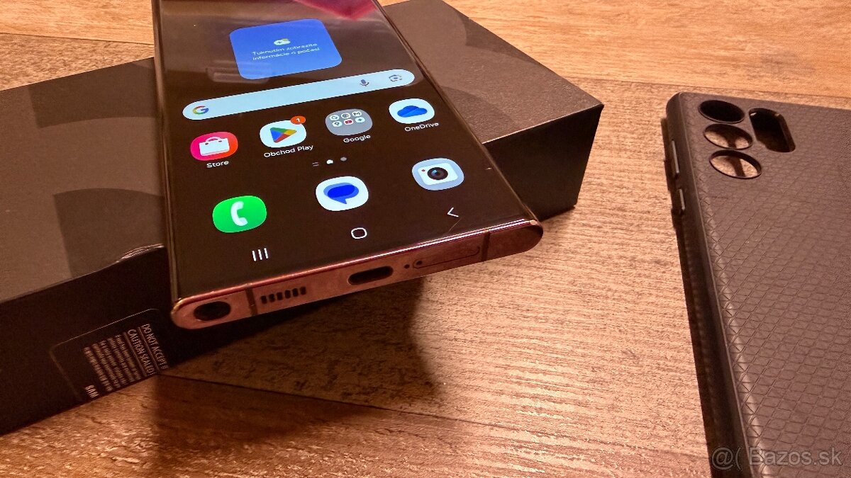 Vymenim predam Samsung S22 Ultra 256gb Burgundy - 5