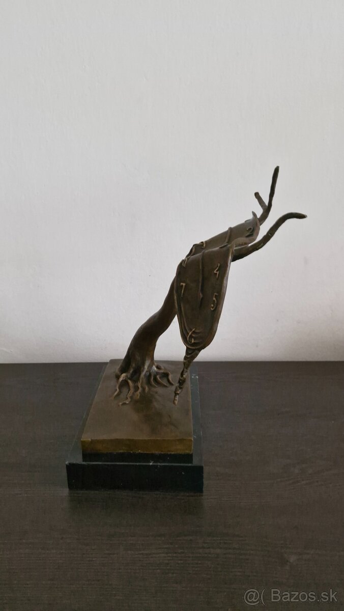 Salvador Dali - Tekoucí hodiny 1 - bronz - 5
