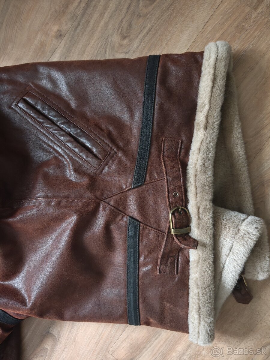 Pánská kožená bunda - 5