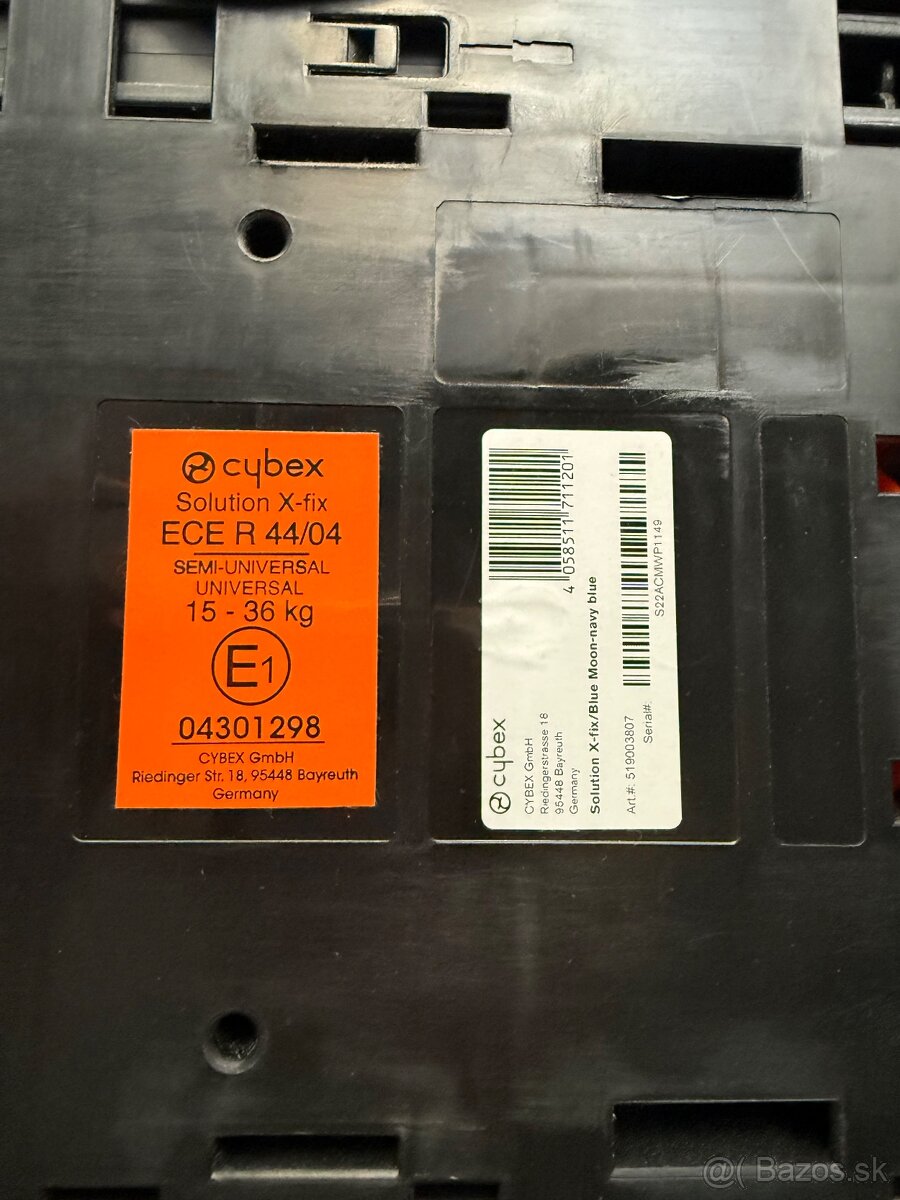 Autosedacka Cybex Solution X-fix - 5