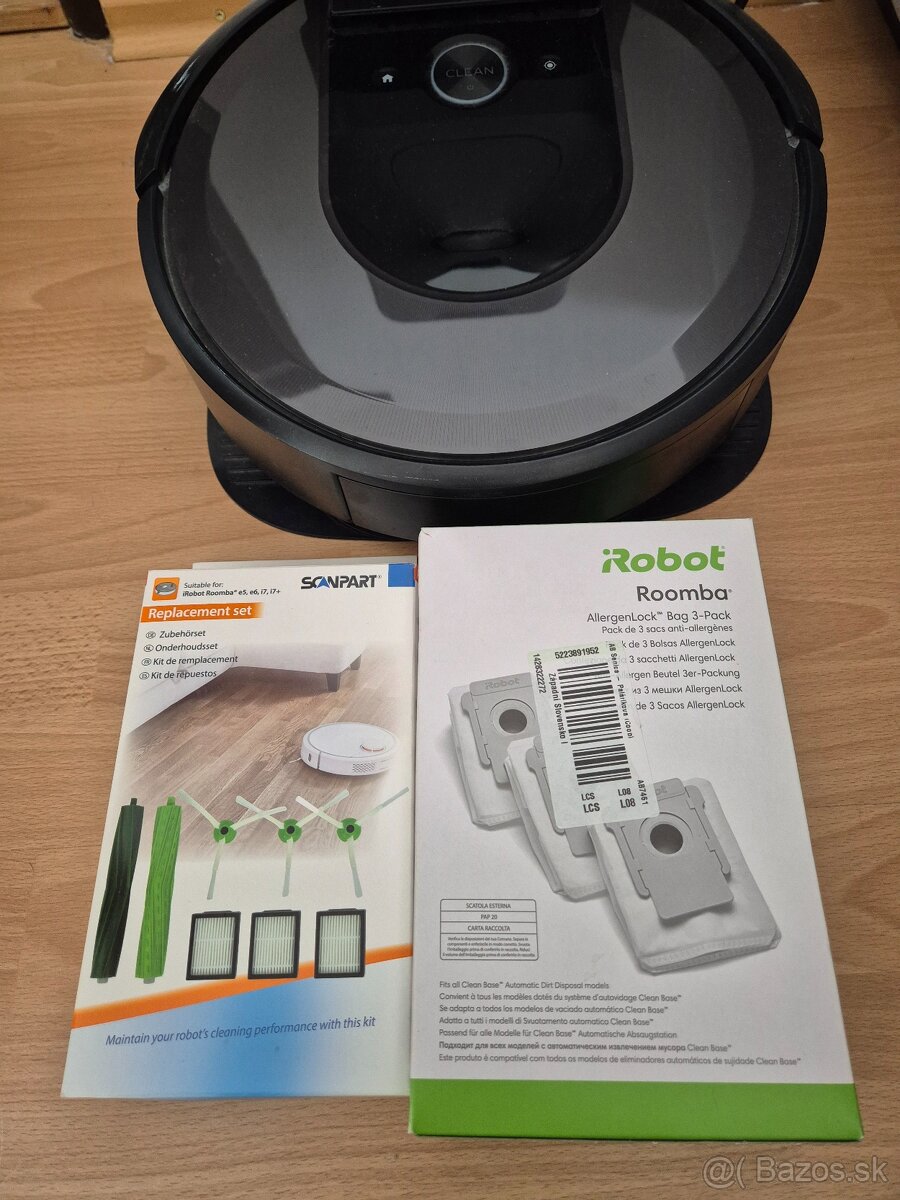 Robotický vysávač i Robot Roomba i7+ clean base - 5