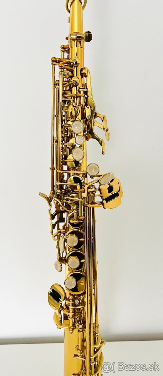 Predám nový B- SOPRÁN saxofón- kópia k modelu Yamaha- nádher - 5