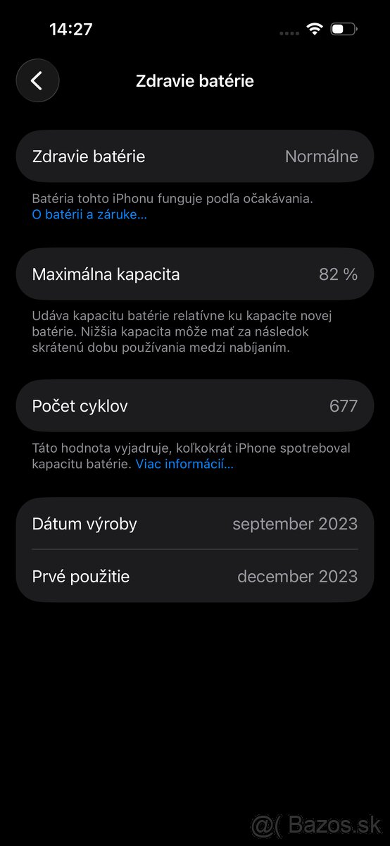 Iphone 15, 128GB, Modrý - 5