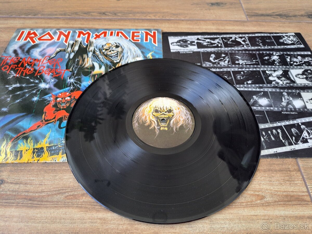 Lp IRON MAIDEN- The Number of the Beast - 5