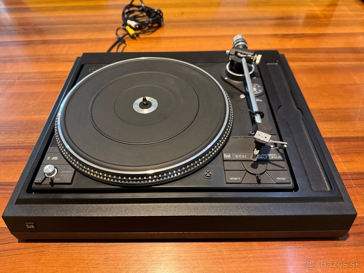 Dual 1256-Gramofón nemeckej výroby-pekny-funkčny+nový servis - 5
