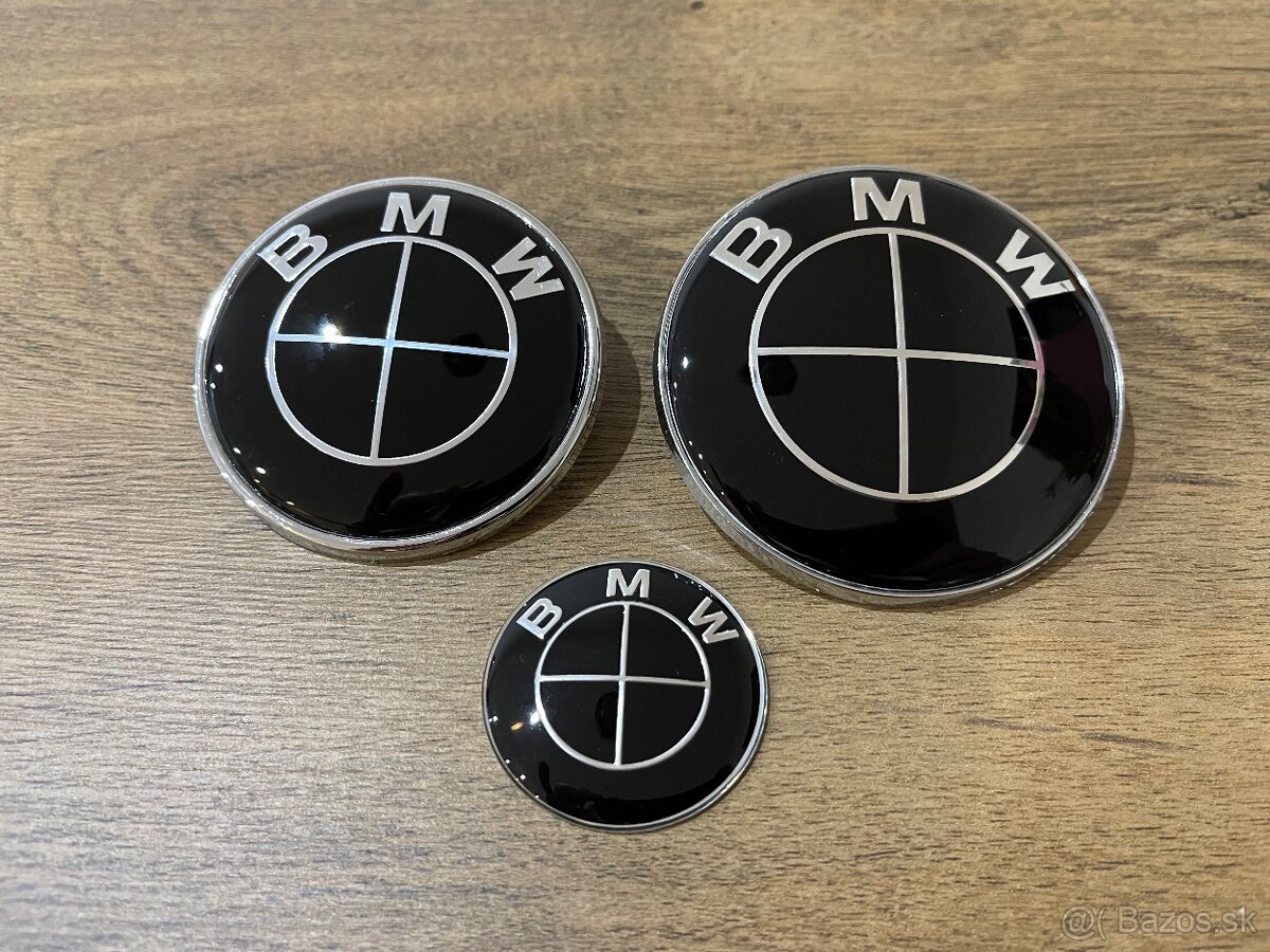Čierne znaky BMW - 5
