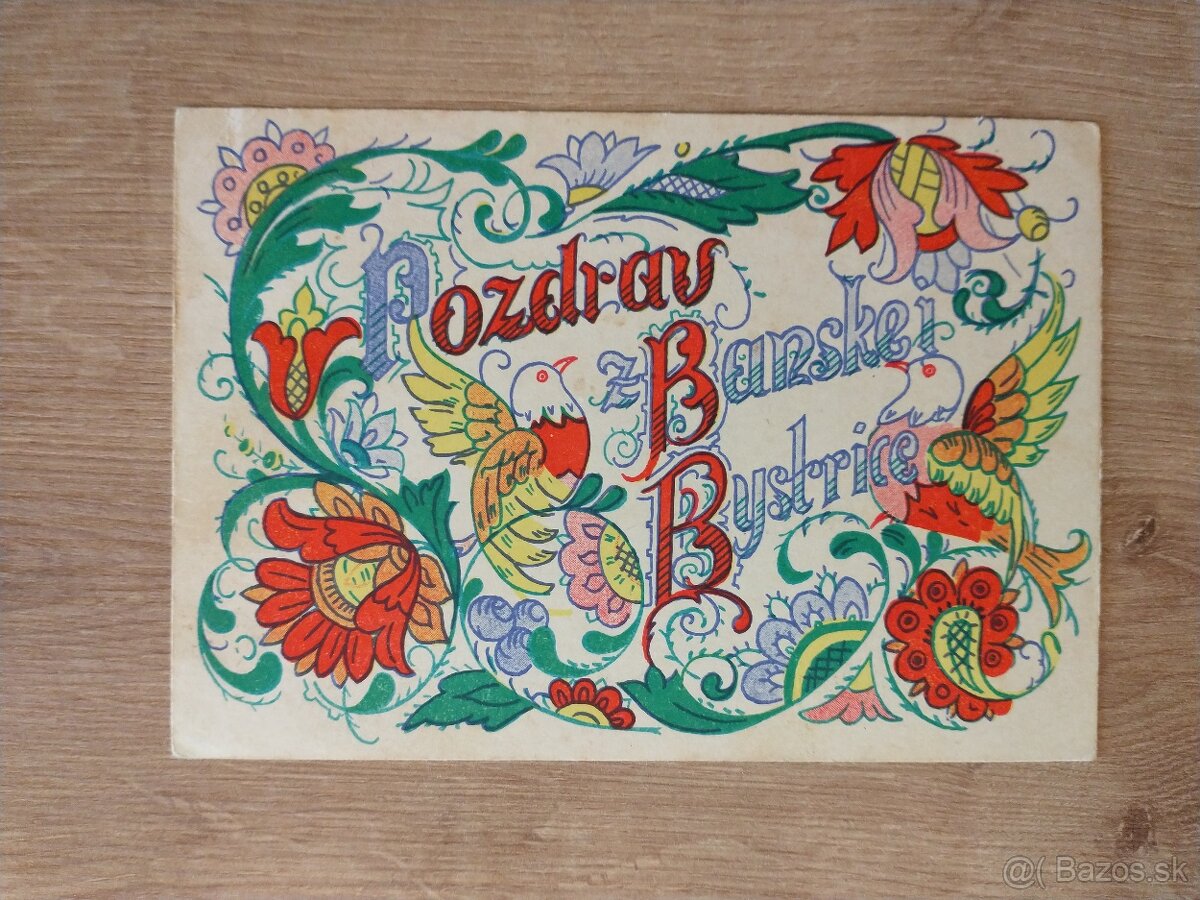 pohľadnice Kostelníček, Hlinka, slovenský štát, dobytčí pas - 5