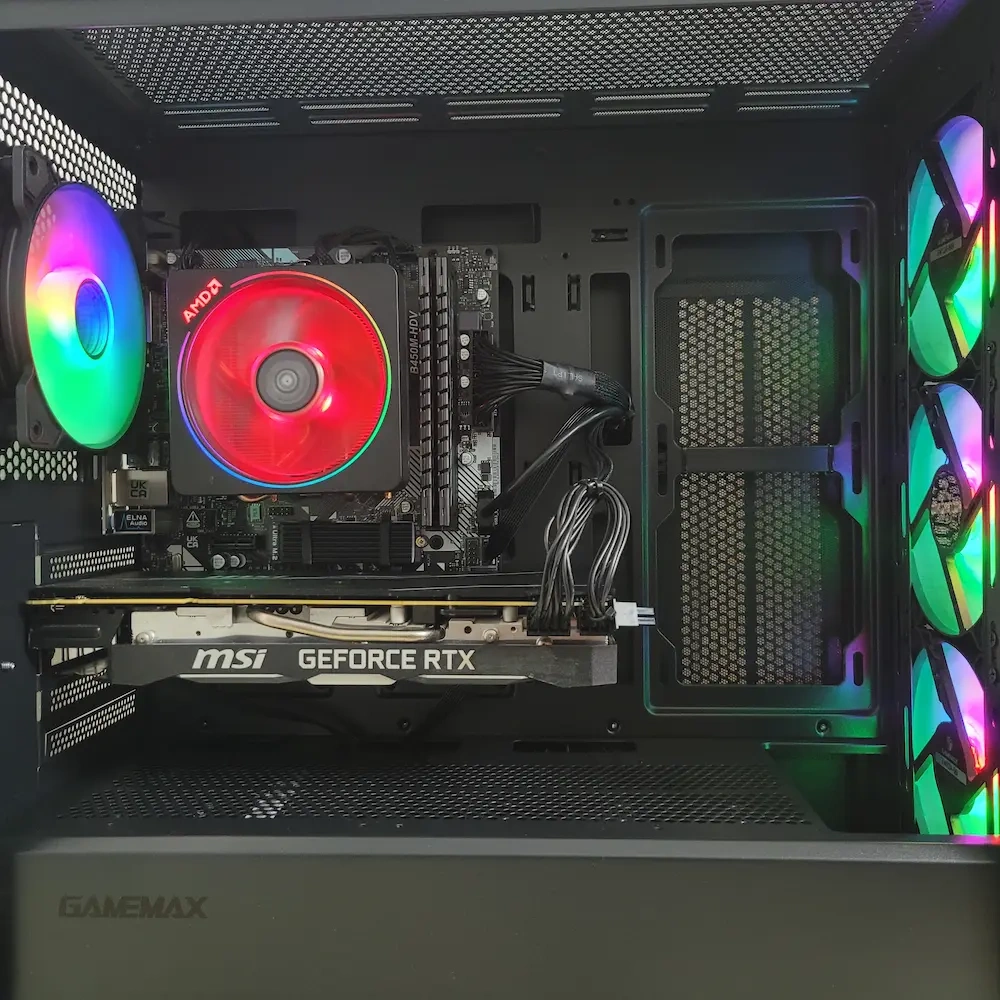 Herný počítač ryzen 3600 RTX2070 16GB 512GB 650W - 5