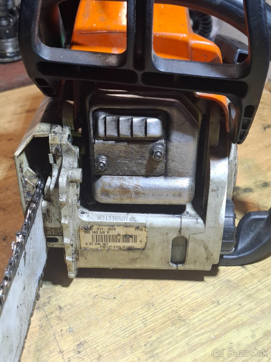 Benzinova reťazová, motorová píla stihl ms180c - 5