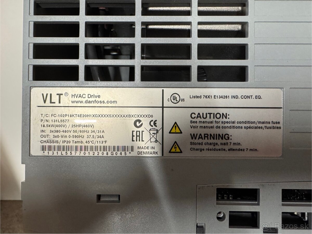 Frekvenčný menič Danfoss 131L5577 - 5
