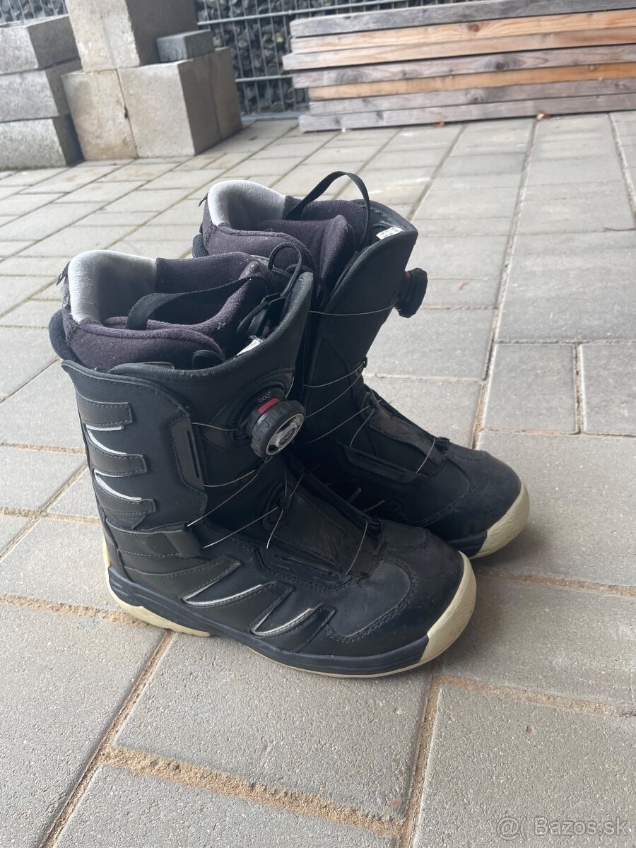 Snowboard +topanky - 5