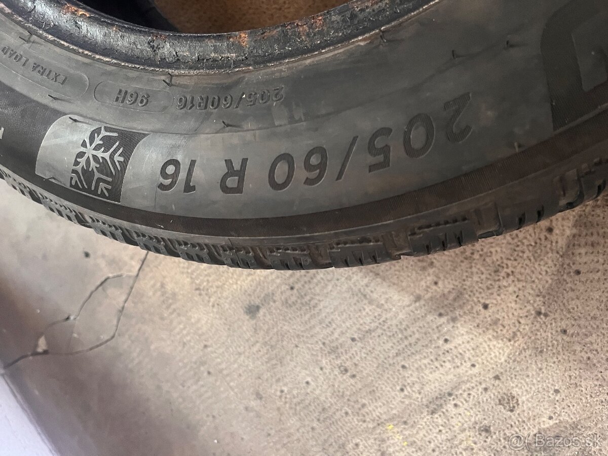 205/60R16 Michelin zimne - 5