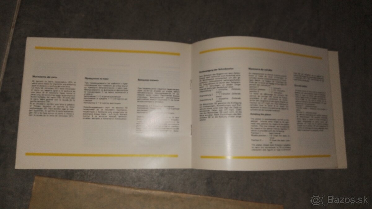 Starožitný písací stroj Maritsa 13 / SK - 5