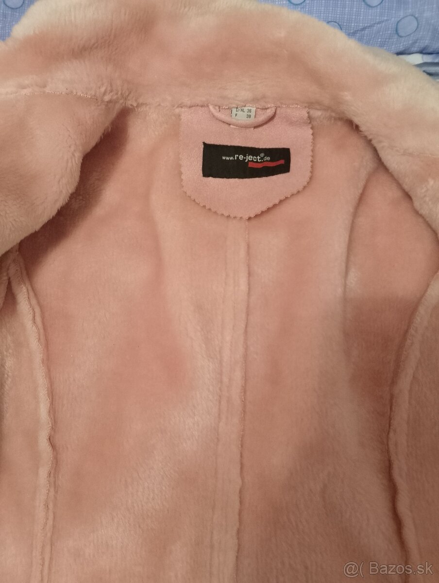 Ružový kabátik M - 5