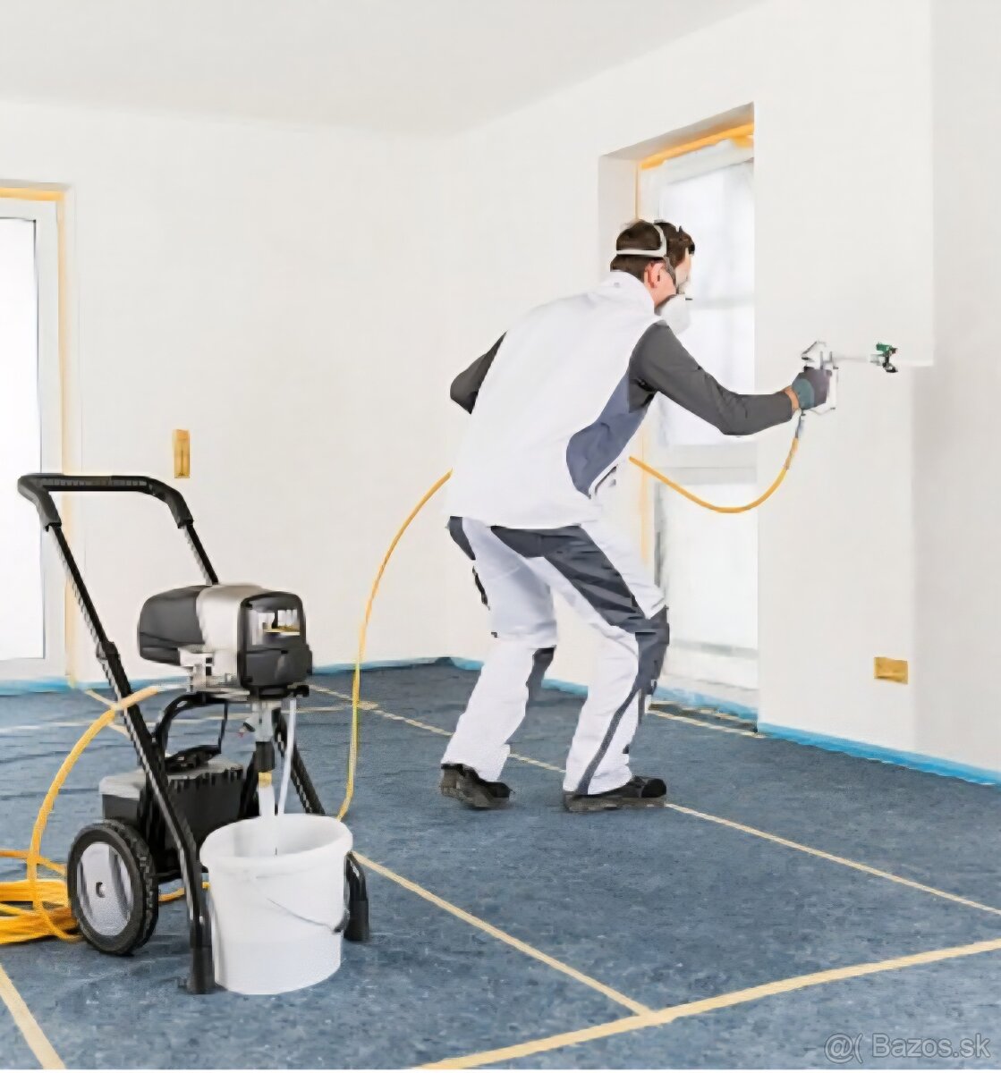 BEZVZDUCHOVÉ (AIRLESS) maľovanie stien, stropov, fasád - 5
