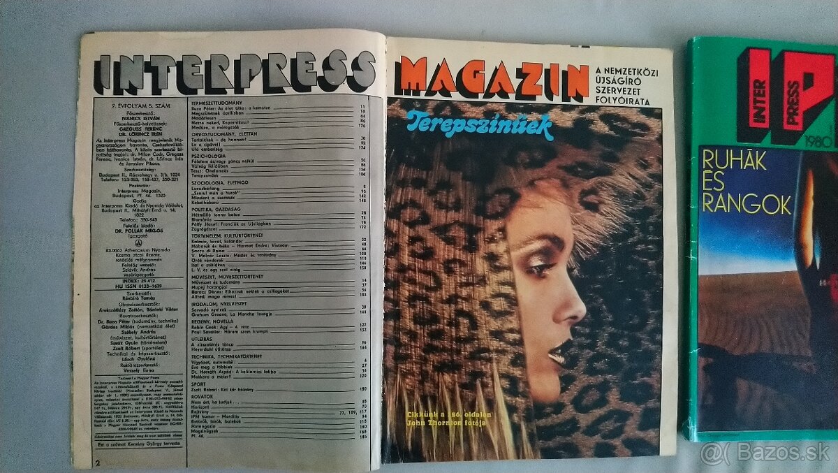Predám časopisy v maď. jazyku: MAX line, Ádam, Szép házak - 5