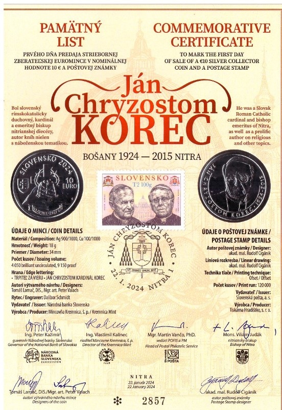 Pamätné listy+autorská karta - 5