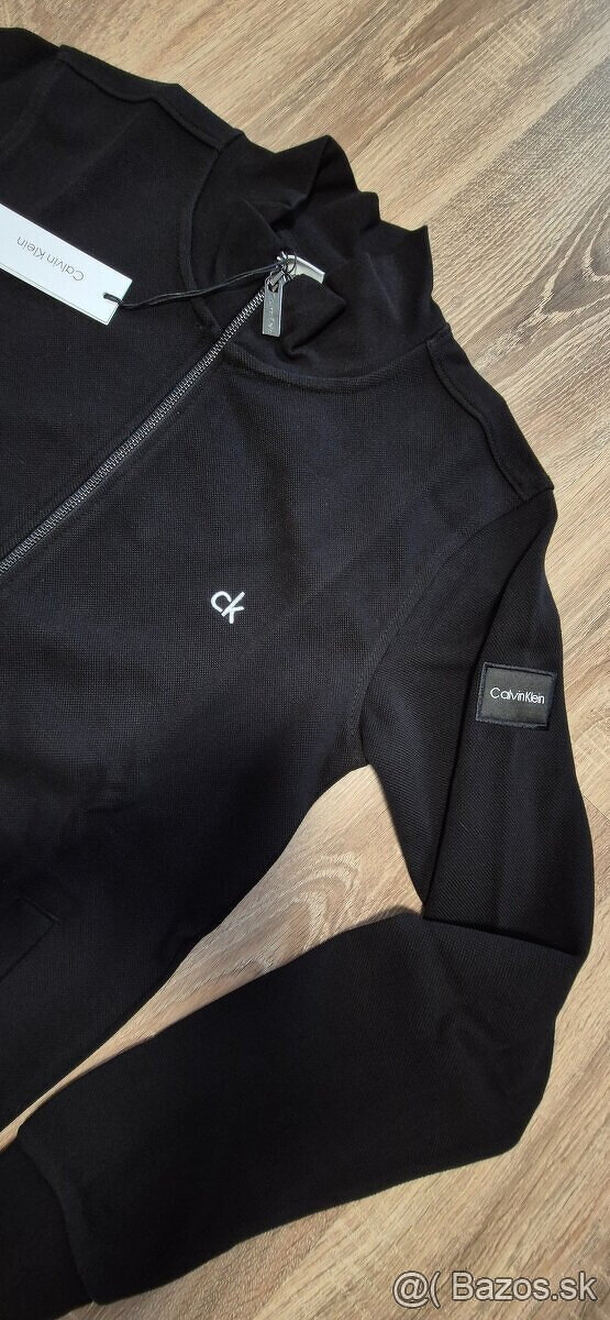 Calvin Klein pánska mikina na zips - 5