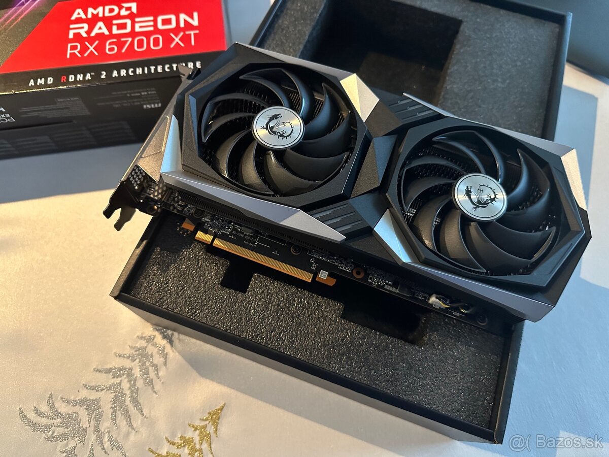 MSI Radeon RX 6700 XT GAMING X 12G (12GB), TOP stav, krabica - 5