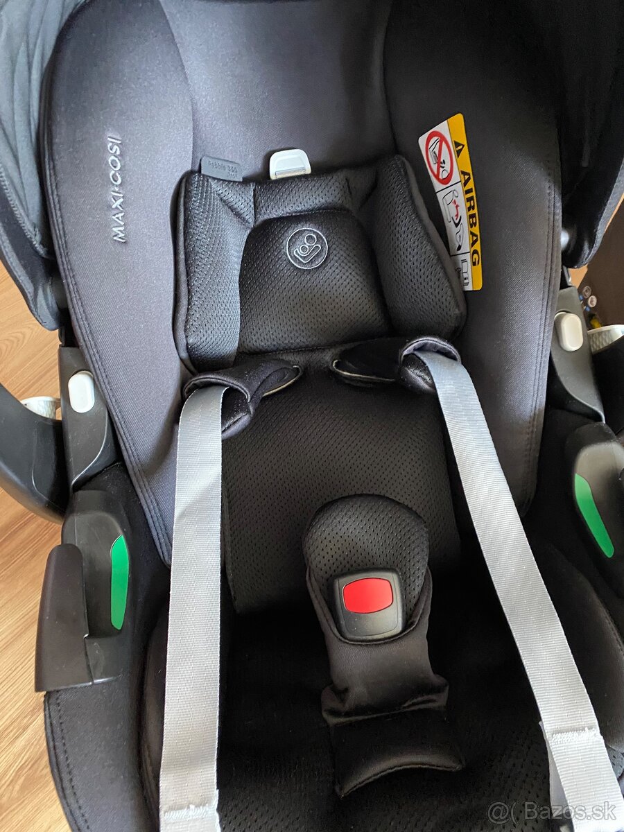 Vajíčko Maxi-Cosi Pebble +zakladna FamilyFix 360 Pro - 5