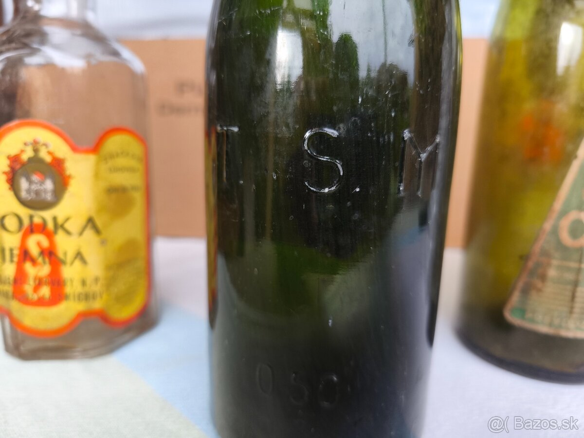 staré sklenené fľaše - 5