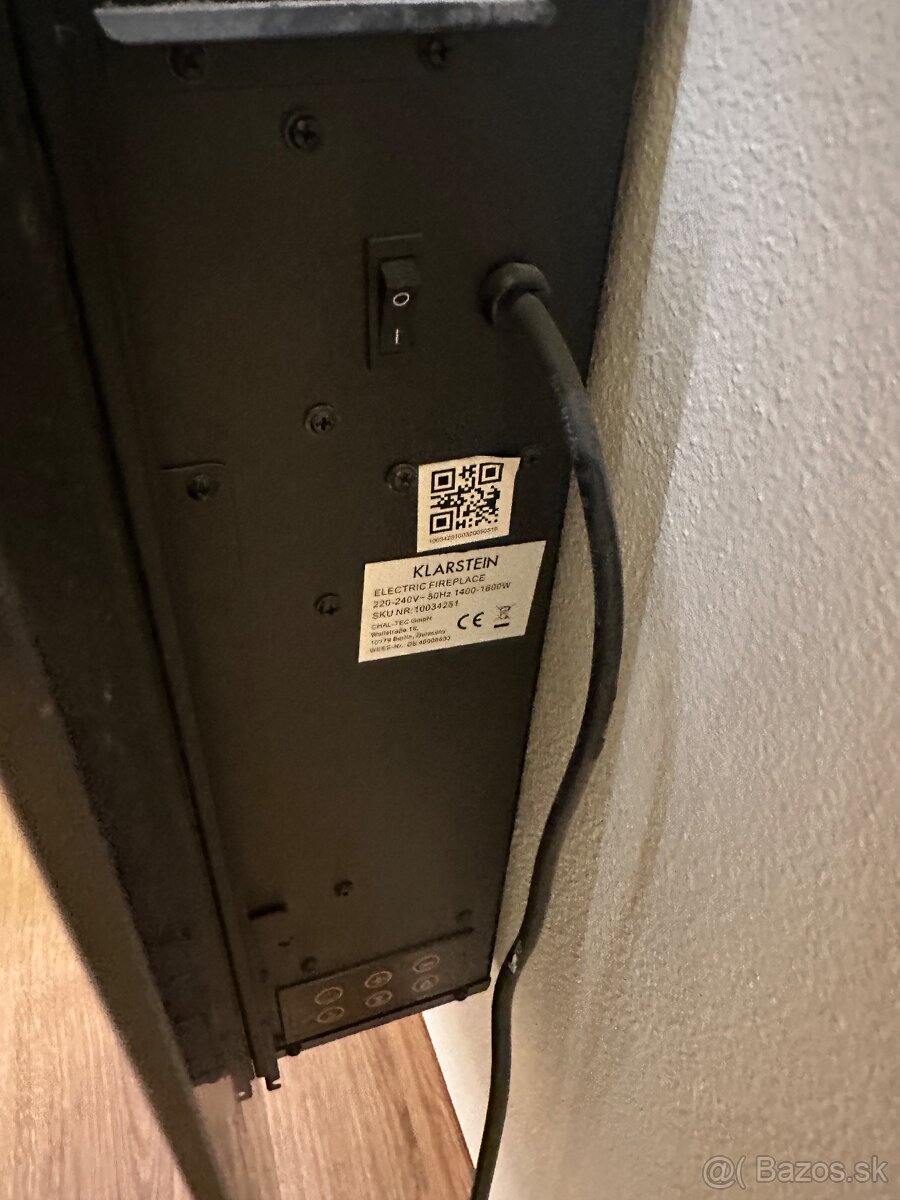 Elektrický krb Klarstein Lausanne - 5