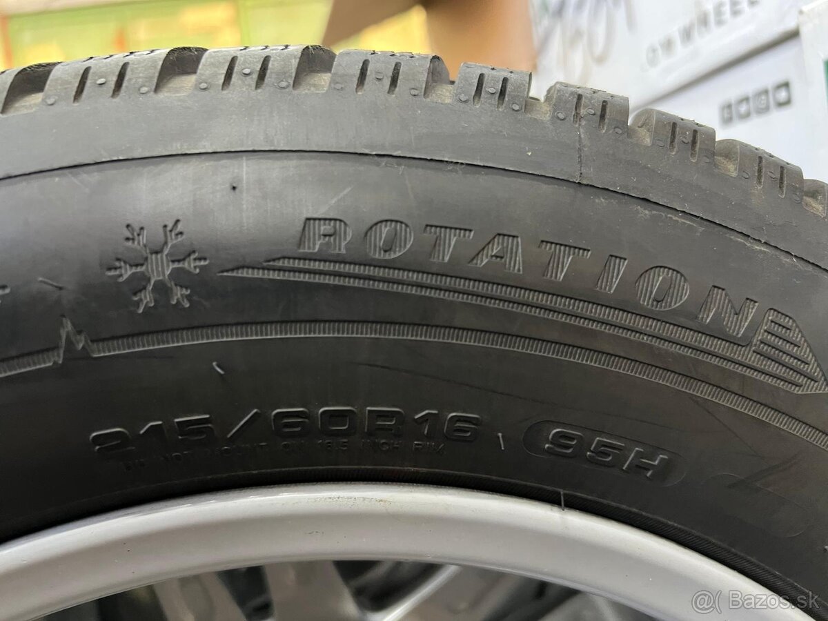 Zimné pneumatiky Dunlop 215/60R16 - 5