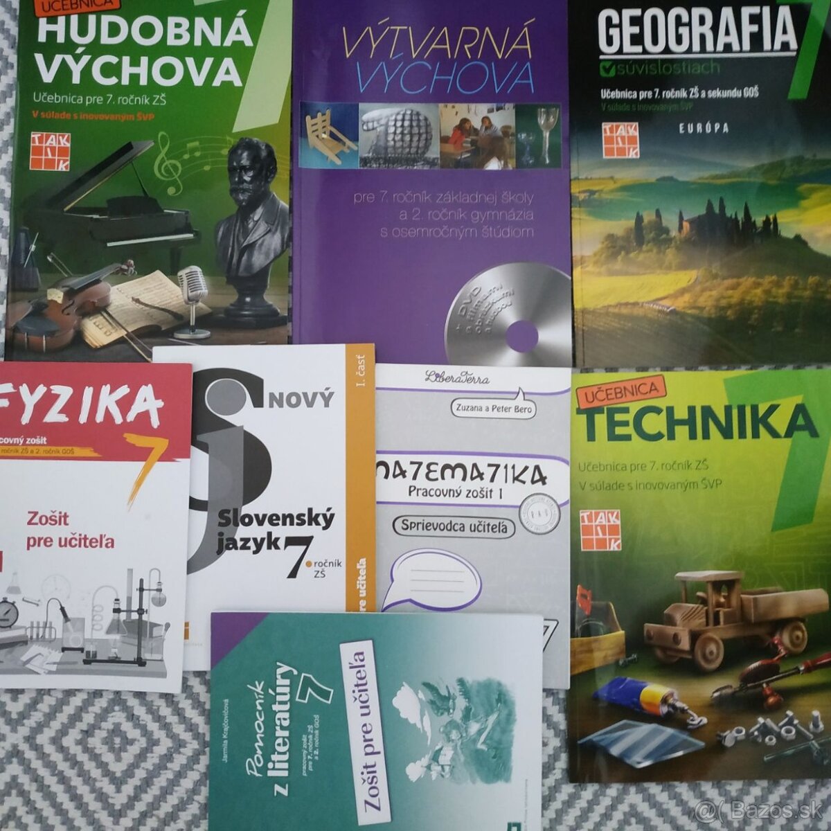 Učebnice pre rôzne ročníky ZŠ - 5