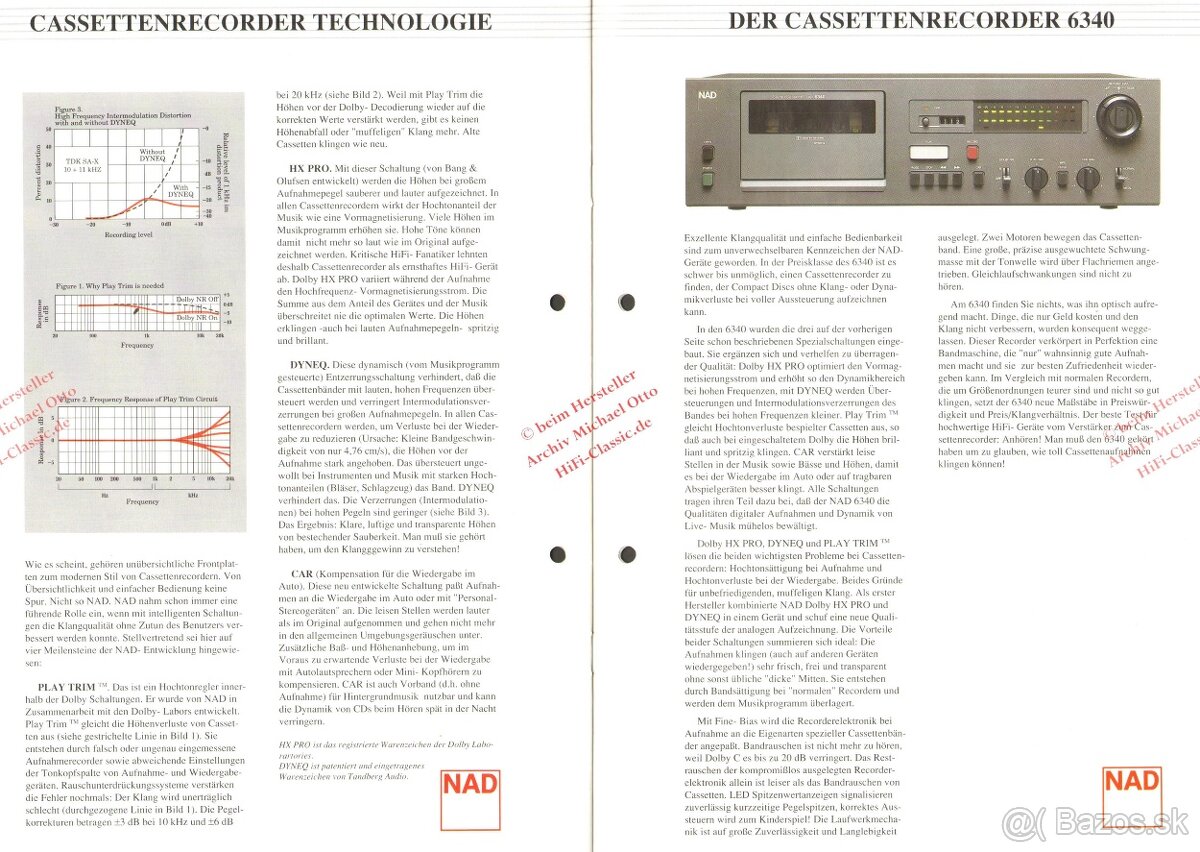 Predam kazetak 3x NAD a dvojdeck rozne - 5