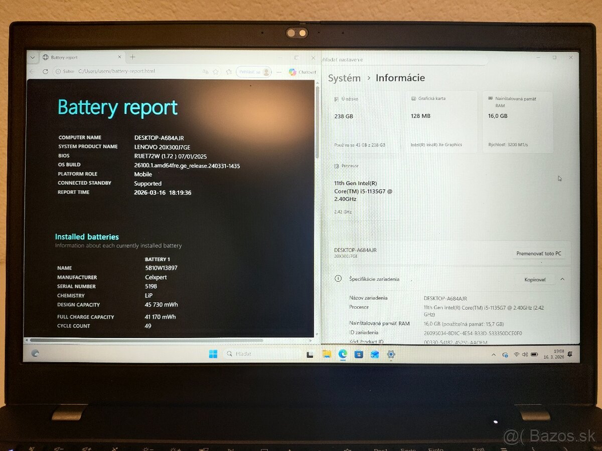 ThinkPad L15 G2 | i5 • 16GB • 256GB SSD - 5