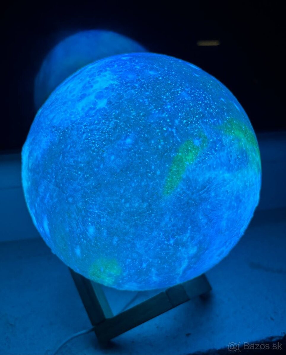 Lampa mesiac / mesačné svetlo (mení farby) LED - 5