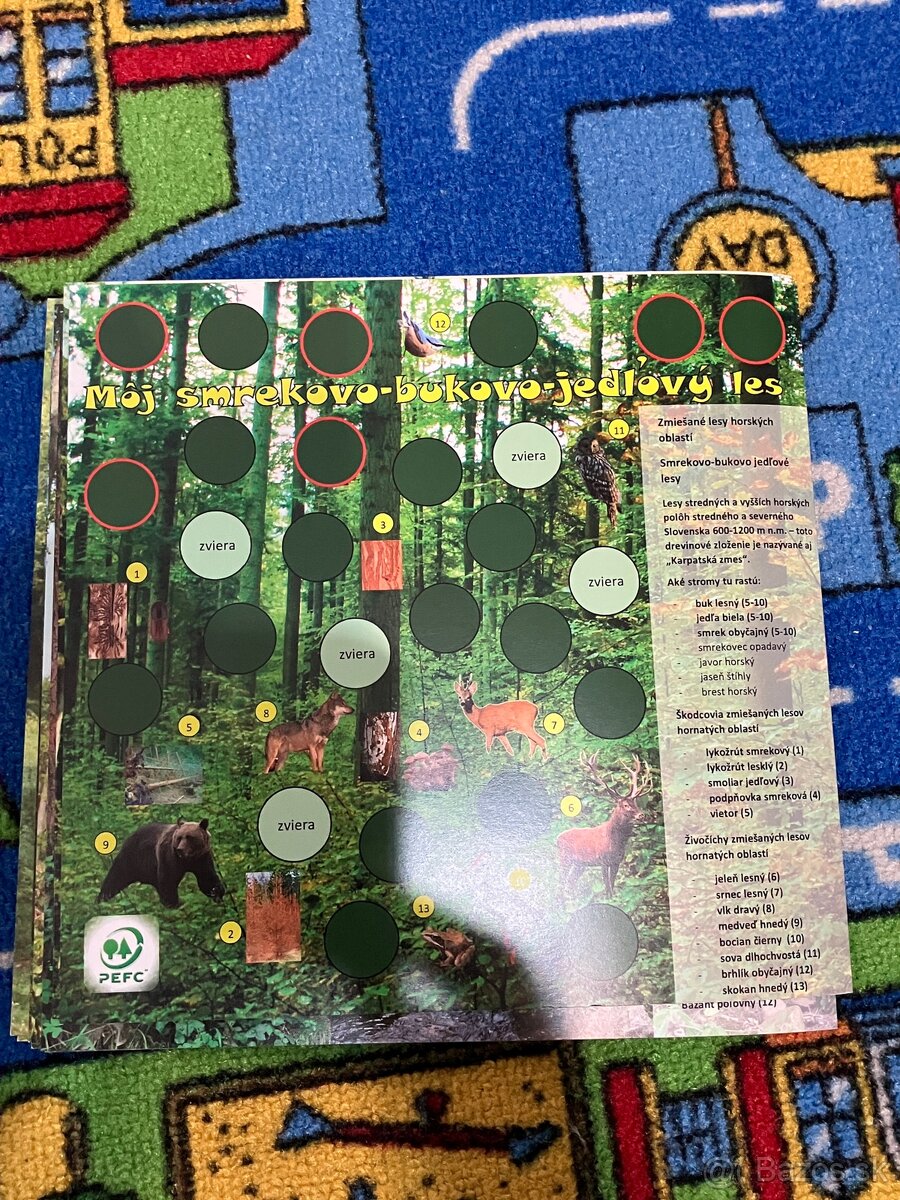 Predám detskú hru O LESE V LESE - 5