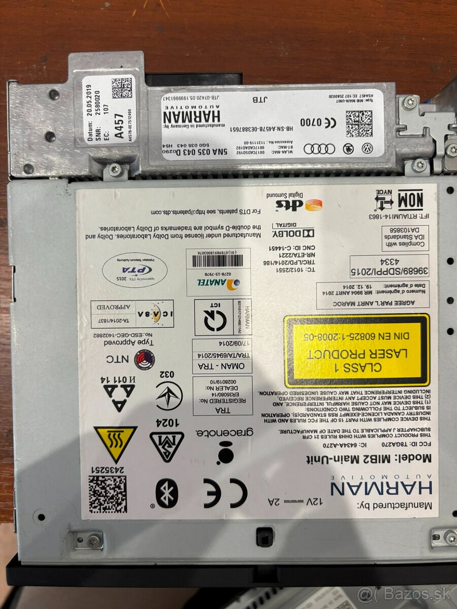 Predam MIB 2.5 5NA035043D pre VW - 5