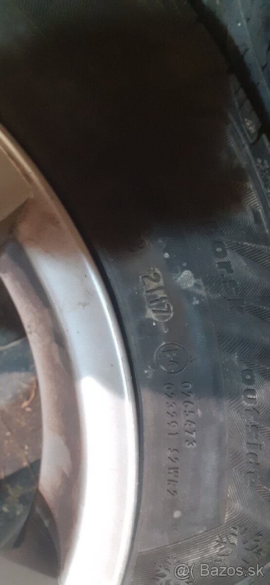 Predám elektróny + gumy. 5x112 r15 - 5