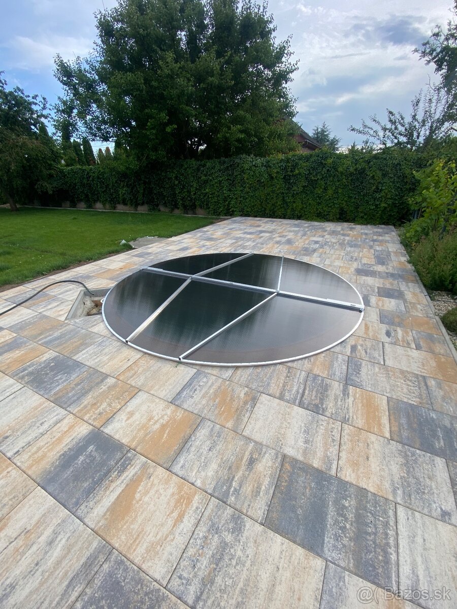 Zastrešenie bazéna 3,8m 4,2m 4,8m 7,2x3,3m prekrytie bazéna - 5