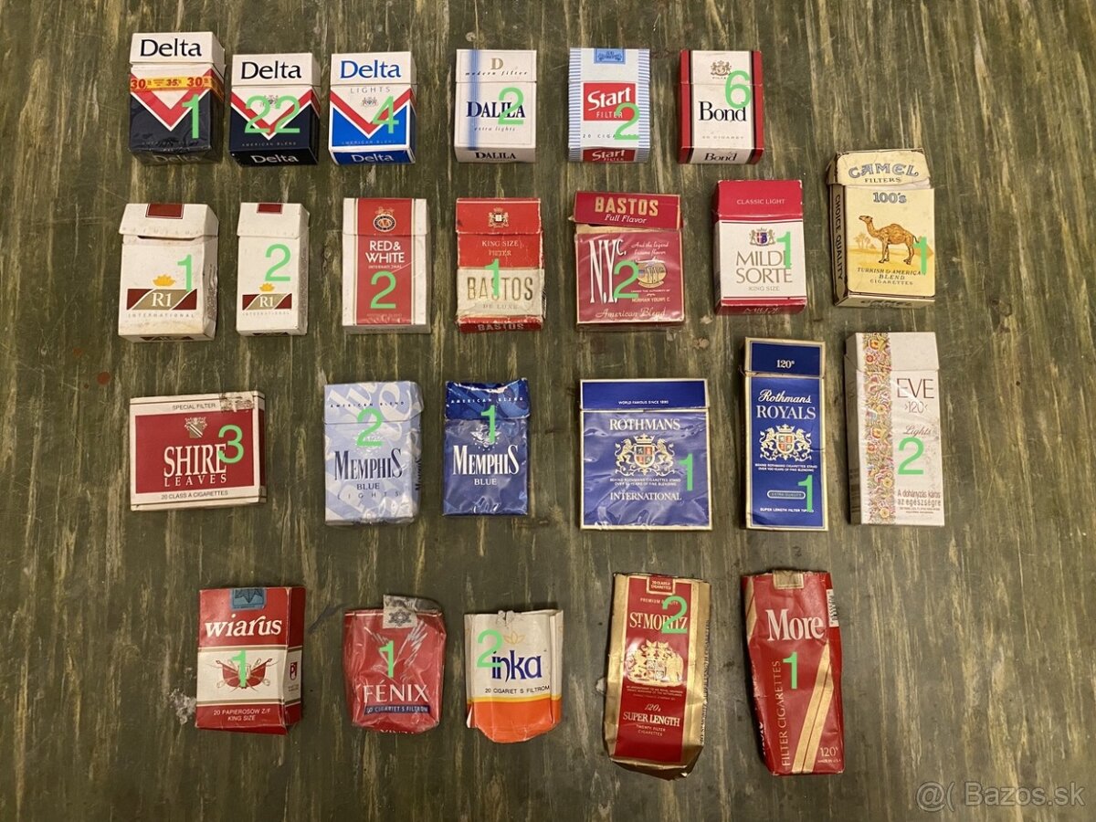 Cigaretové krabičky - 5