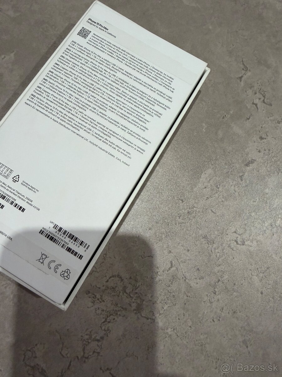 iPhone 15 pro max 256 gb titán - 5