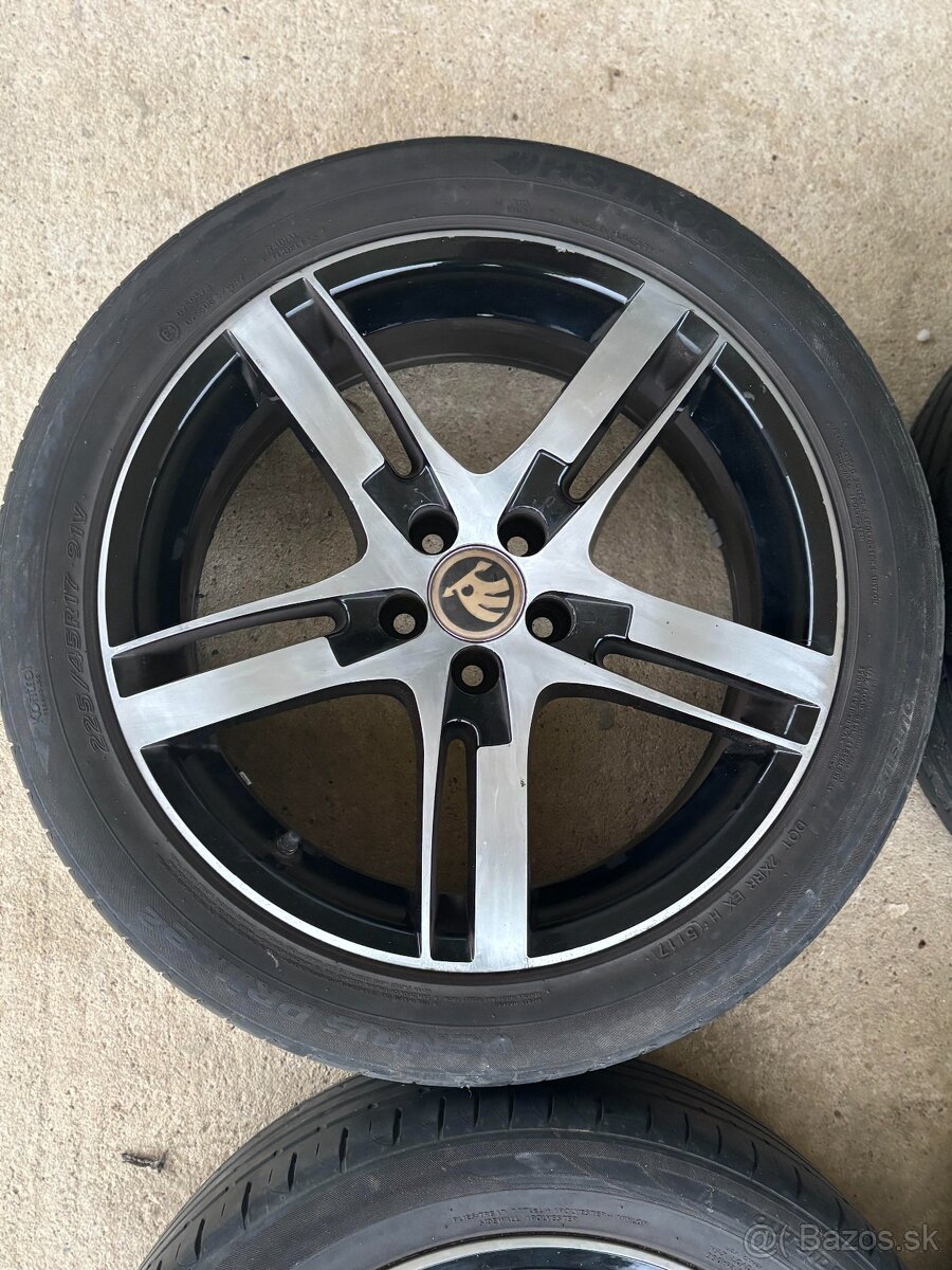 Hliníkové disky 5X100 r17 - 5