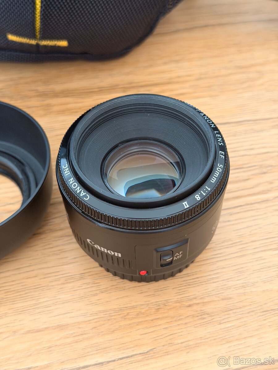 Canon EOS 250D + 2 objektívy, brašňa a SD karta - 5